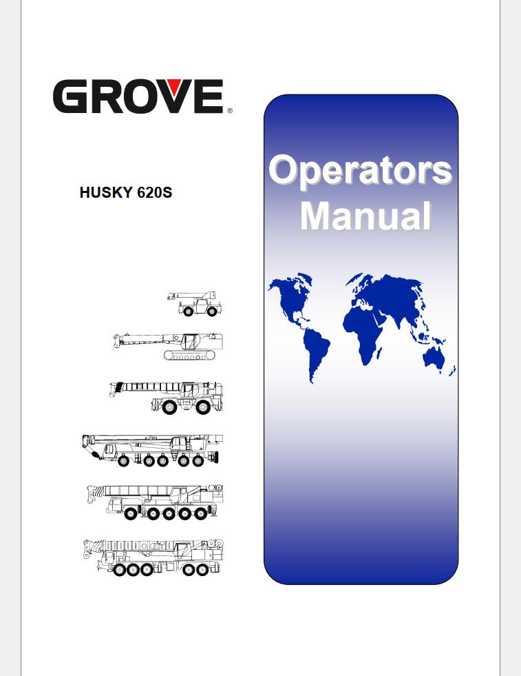 Grove RT620 Crane Operator Manual