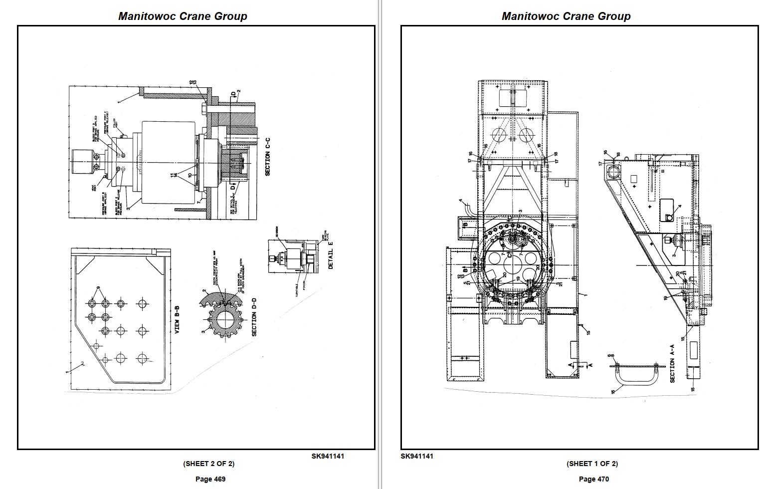 Grove TM1500 Crane Operator, Parts, Service Manual_2