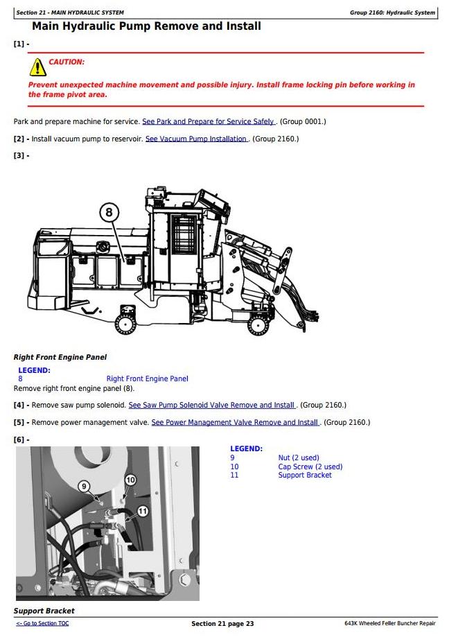 John Deere Agricultural 643K Technical Manual TM11363_2