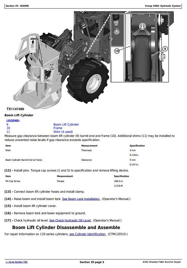 John Deere Agricultural 643K Technical Manual TM11363_3