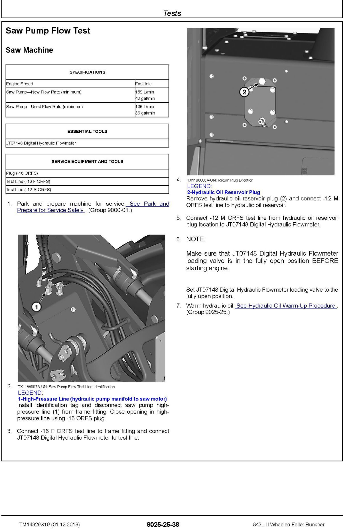 John Deere Agricultural 843L-II Technical Manual TM14329X19_3