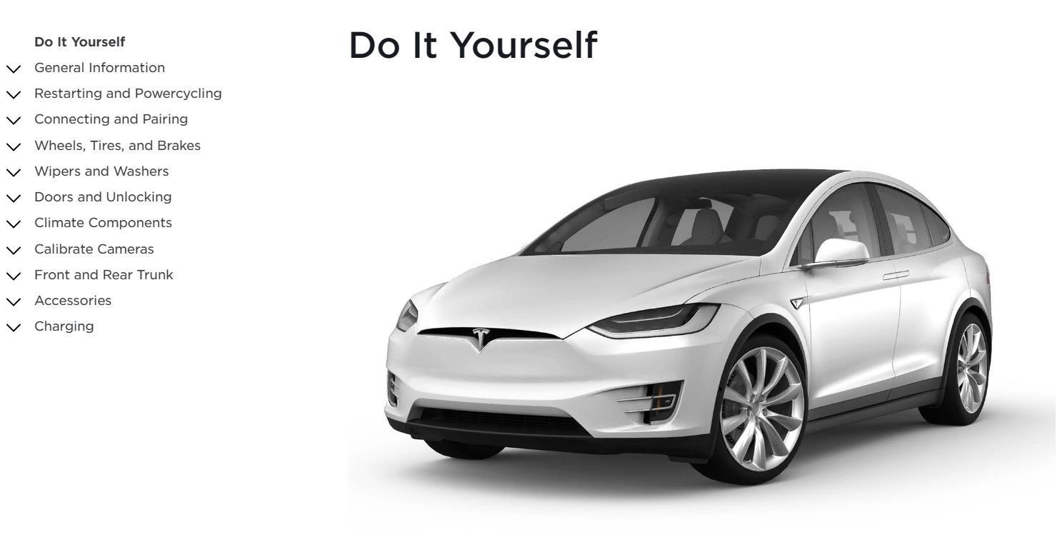 Tesla Model X DIY Guide 2015 – 2020