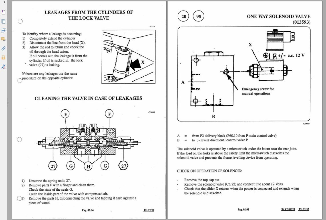 019_Merlo Panoramic XS Driver Train Manual, Hydraulic, Electrical Diagram DE_2