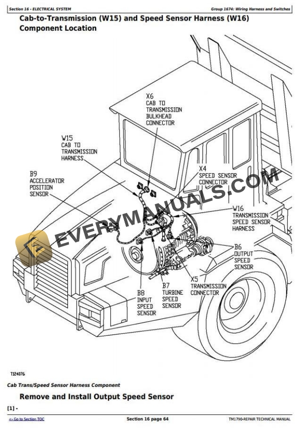 John Deere 350C 400C Articulated Dump Truck Repair Technical Manual