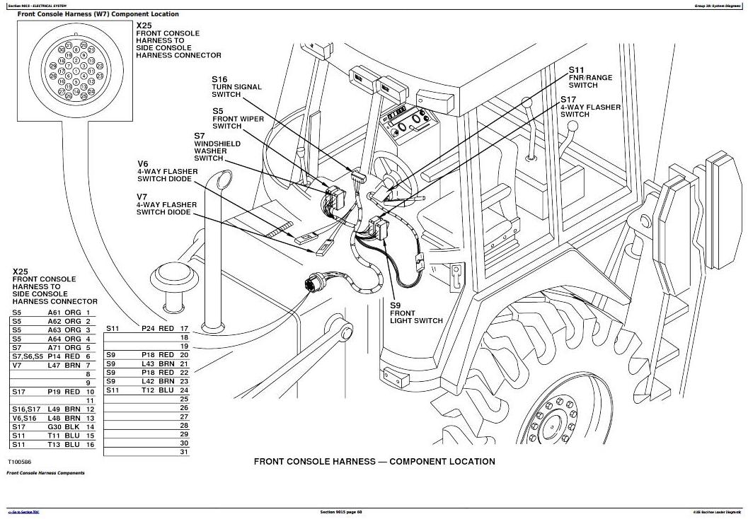 John Deere 410E Backhoe Loader Technical Manual TM1610
