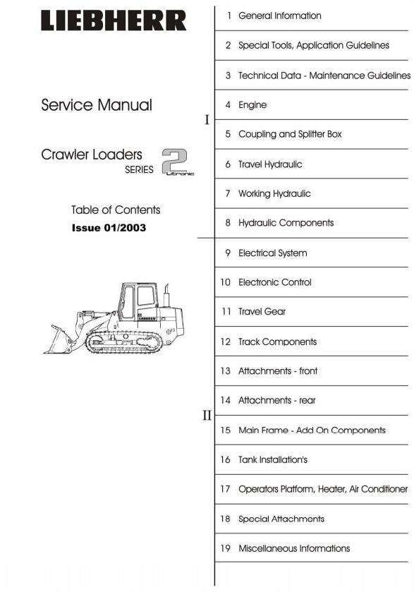 John Deere 655C 755C 622 632 Liebherr Crawler Loader Service Manual TM1945