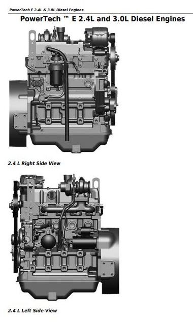John Deere PowerTech 4024 2.4L & 5030 3.0L Diesel Engine Component Technical Manual CTM101019