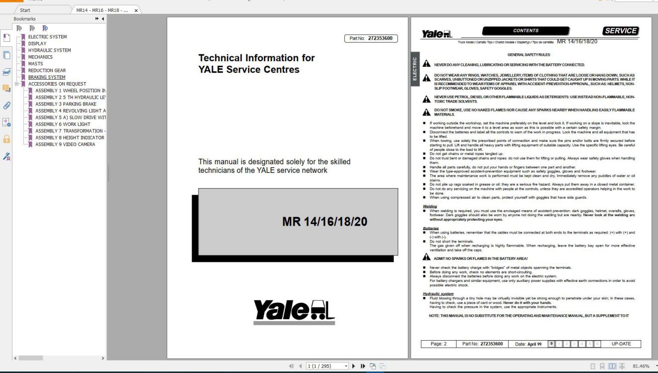 Yale_Forklift_Collection_Model_Parts_Catalog_CD4