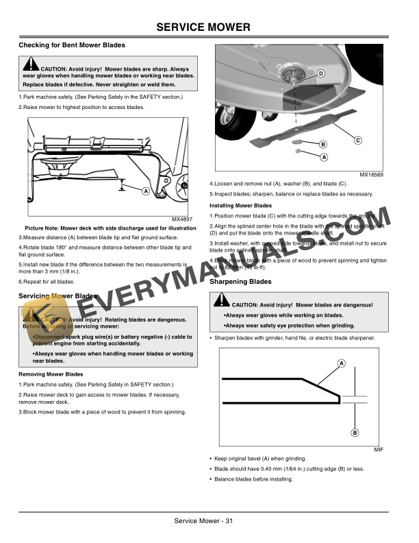 John Deere 100 Series Tractor Operator Manual OMGX21821