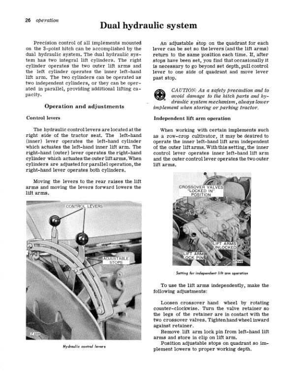 John Deere 1010 Tractor Operator Manual OMT17340 2