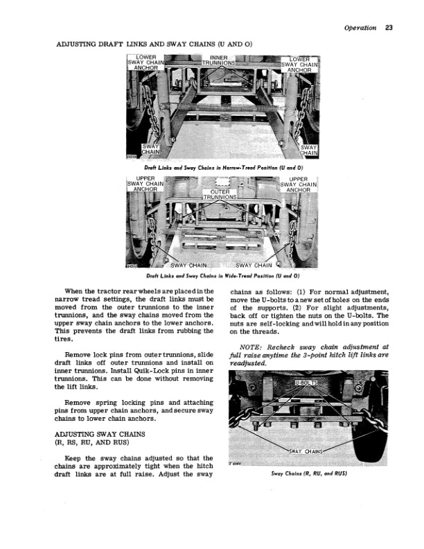 John Deere 1010 Tractor Operator Manual OMT19260 2