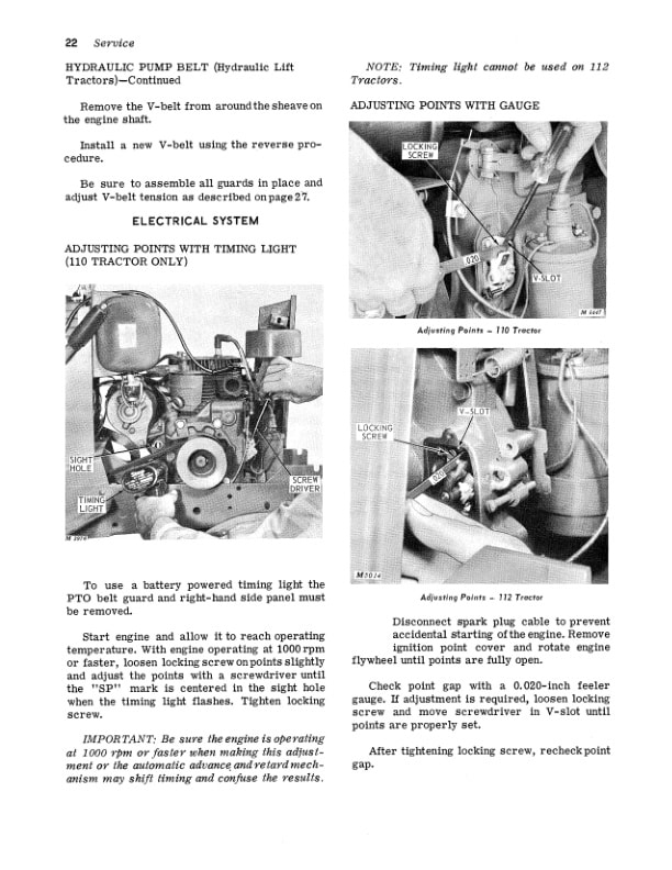 John Deere 110 AND 112 Tractor Operator Manual OMM42256 3