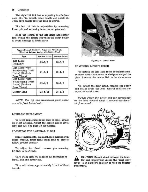 John Deere 1520 Tractor Operator Manual OMR48389 2
