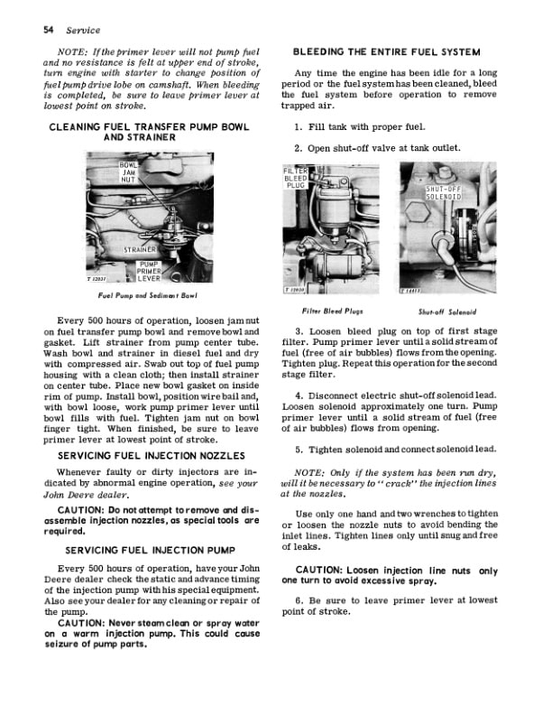 John Deere 1520 Tractor Operator Manual OMT30140 3