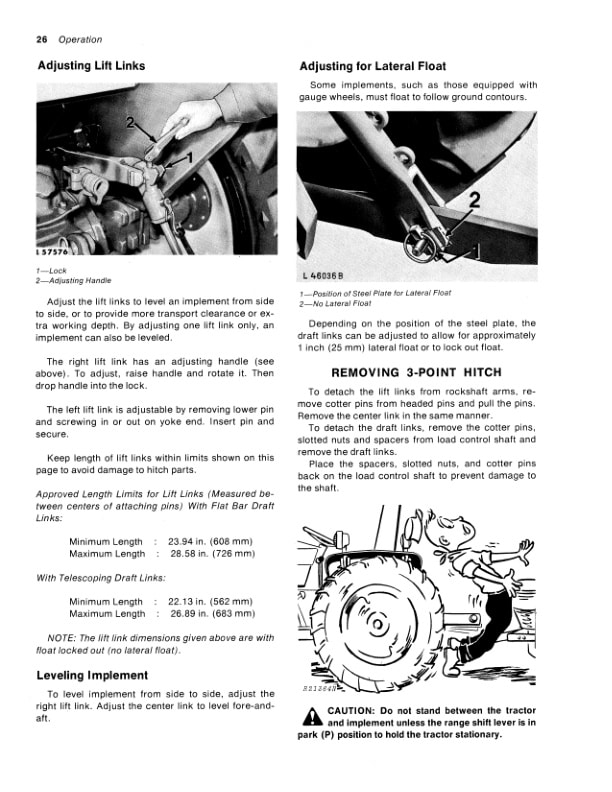 John Deere 1530 Tractor Operator Manual OML29382 2