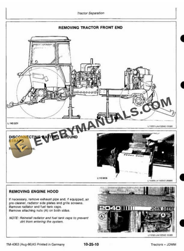 Trattori John Deere 2040 DT Valencia - Foto 9
