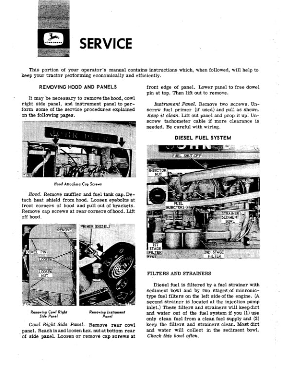 John Deere 2010 Wheel Tractors Operator Manual OMT1859 3