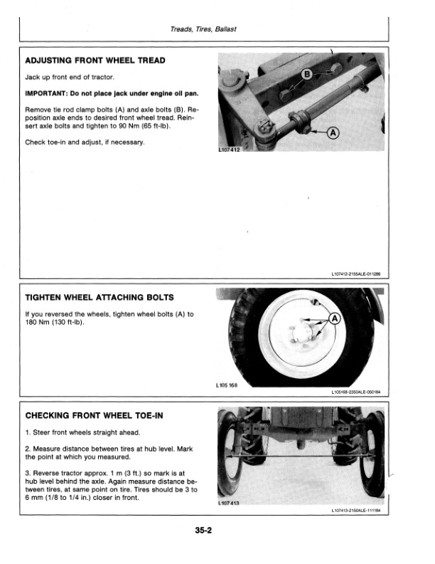 John Deere 2155 Tractor Operator Manual OML57718 2