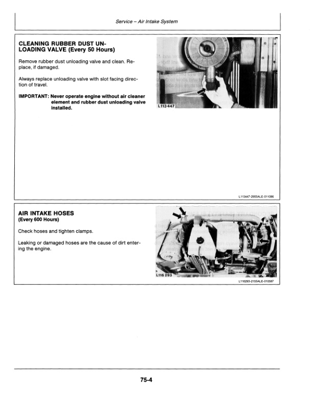 John Deere 2155 Tractor Operator Manual OML61595 3