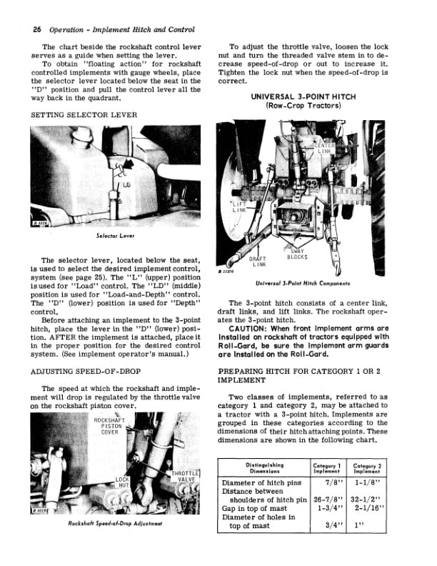 John Deere 2510 Tractor Operator Manual OMR38407 2