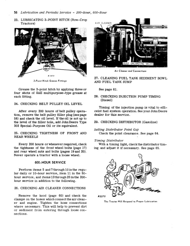 John Deere 2520 Tractor Operator Manual OMR46010 3