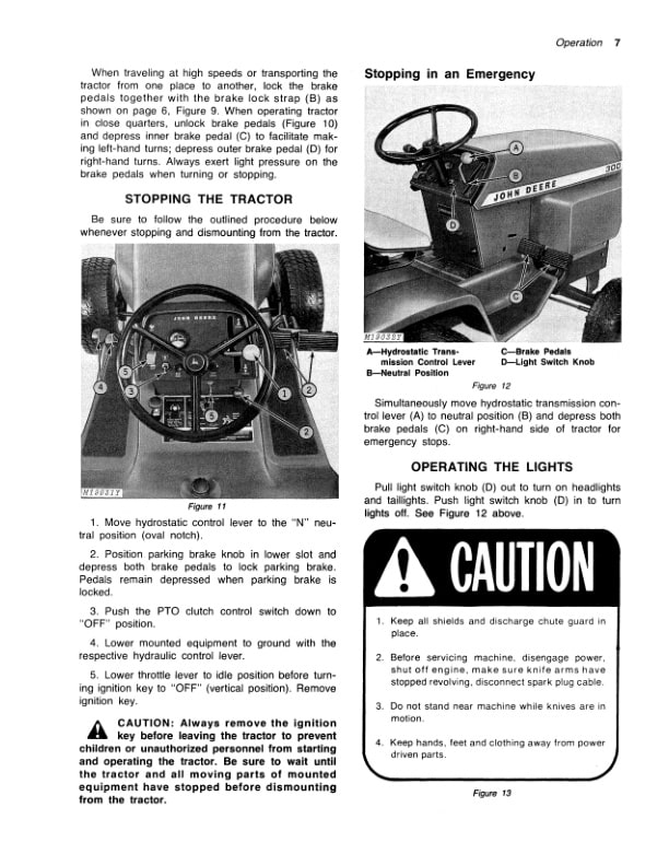 John Deere 300 Tractor Operator Manual OMM80641 2