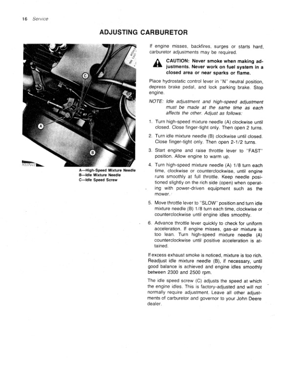 John Deere 312 Tractor Operator Manual OMM81656 3