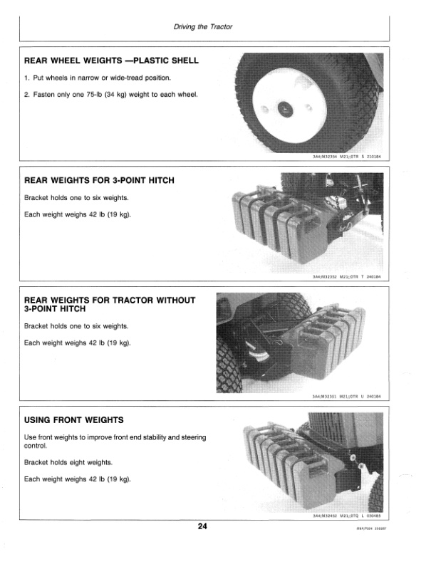 John Deere 332 Tractor Operator Manual OMM71799 2