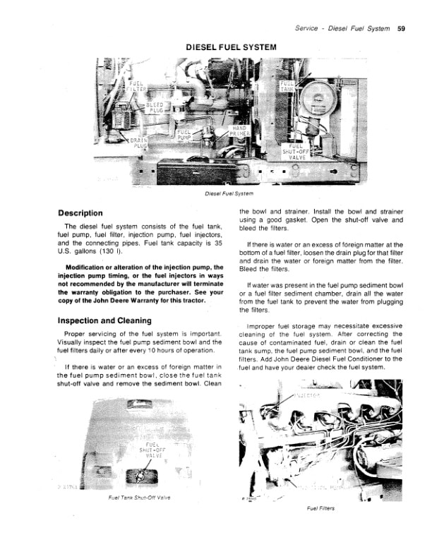 John Deere 4030 Tractor Operator Manual OMR57252 3