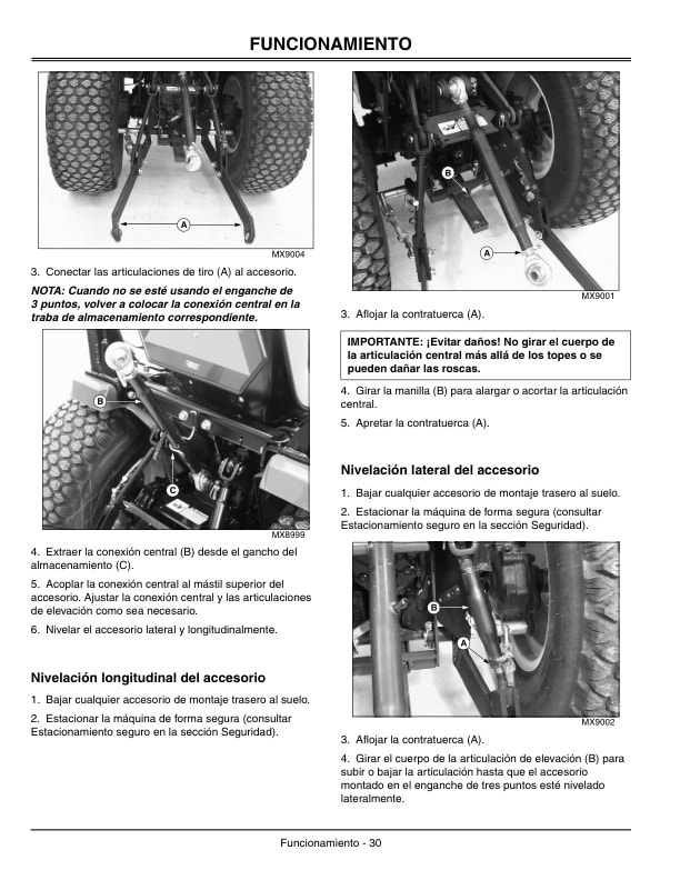 John Deere 4100 Compact Utility Tractors Operator Manuals OMLVU12593 3