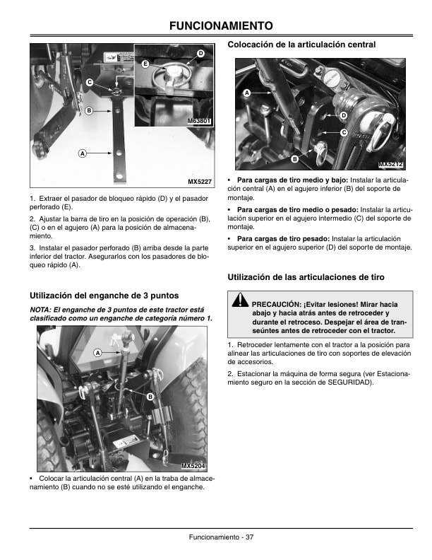 John Deere 4200 4300 And 4400 Compact Utility Tractors Operator Manuals OMLVU11736 3
