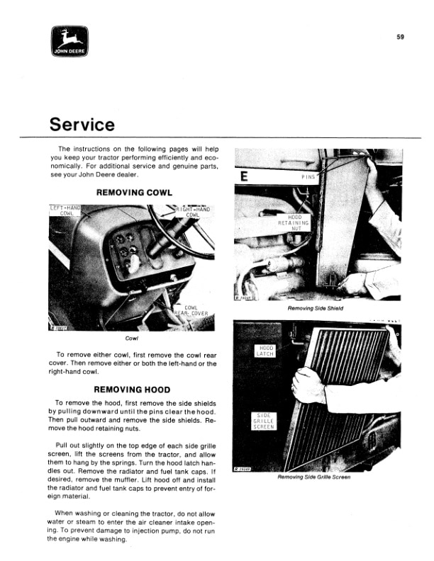 John Deere 4230 Tractor Operator Manual OMR53779 3