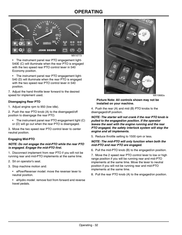 John Deere 4310 And 4410 Compact Utility Tractors Operator Manuals OMLVU13211 2