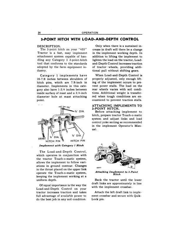 John Deere 435 Tractor Operator Manual OMT78359 2