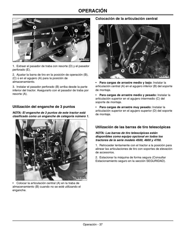 John Deere 4500 4600 And 4700 Tractor Operator Manual OMLVU11184 3