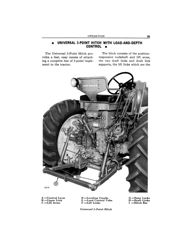John Deere 530 Tractor Operator Manual OMR20711 2