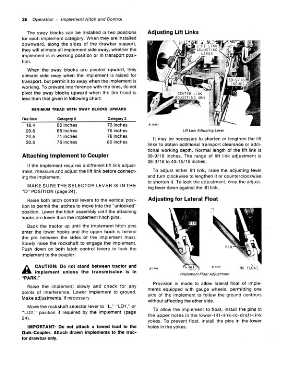 John Deere 6030 Tractor Operator Manual OMR55943 2