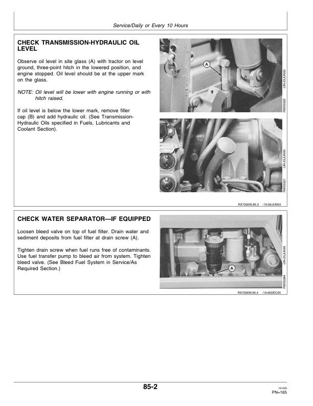 John Deere 7200 And 7400 Tractor Operator Manual OMAR113290 3