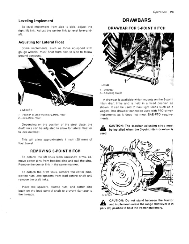 John Deere 830 Tractor Operator Manual OML29383 2
