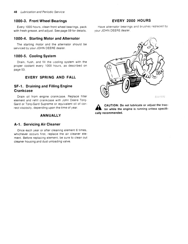 John Deere 830 Tractor Operator Manual OML29383 3