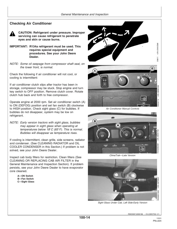 John Deere 9120 9220 9320 9420 And 9520 Tractors Operator Manuals OMAR183678 3