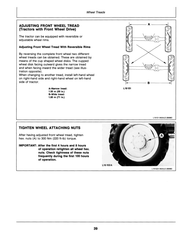 John Deere 940 1040 And 1140 Tractor Operator Manual OML34725 2