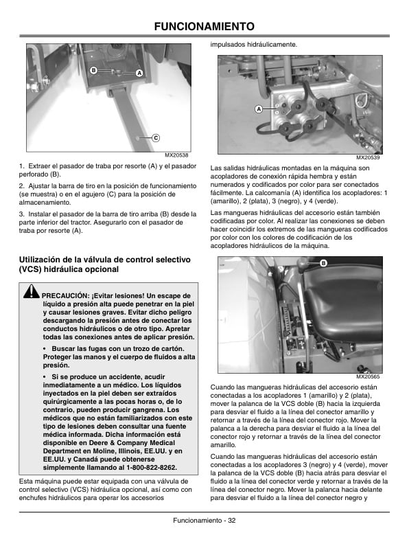 John Deere 990 Tractor Operator Manual OMLVU16396 3