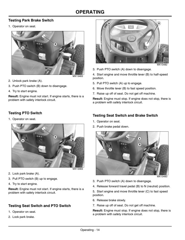 John Deere GT2554 Tractor Operator Manual OMM139955 2
