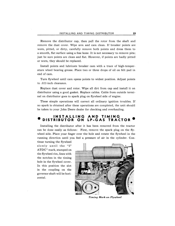 John Deere Model 60 Tractor Operator Manual OMR2049 3