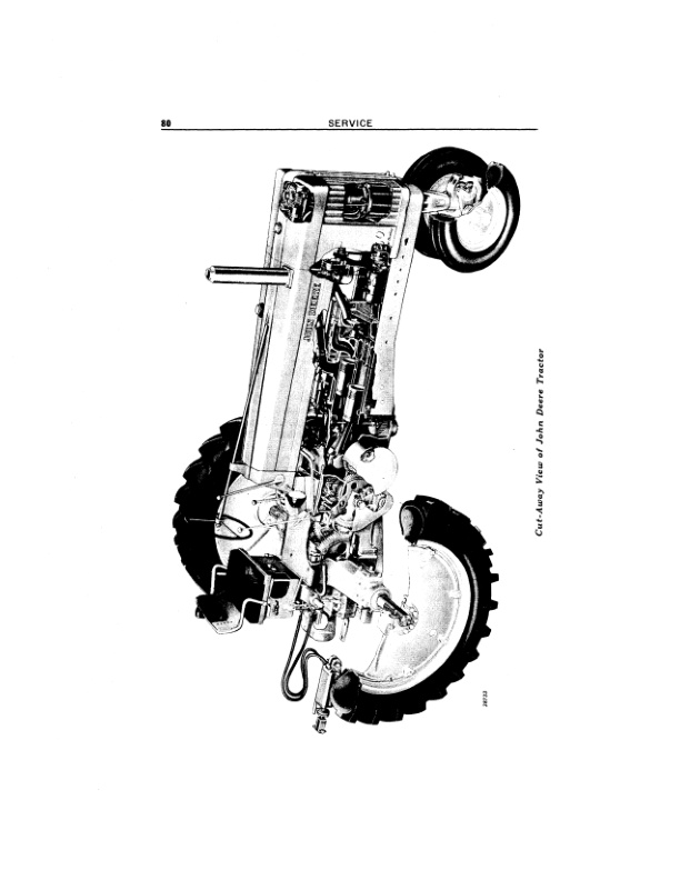 John Deere Model 70 Tractor Operator Manual OMR2035 3