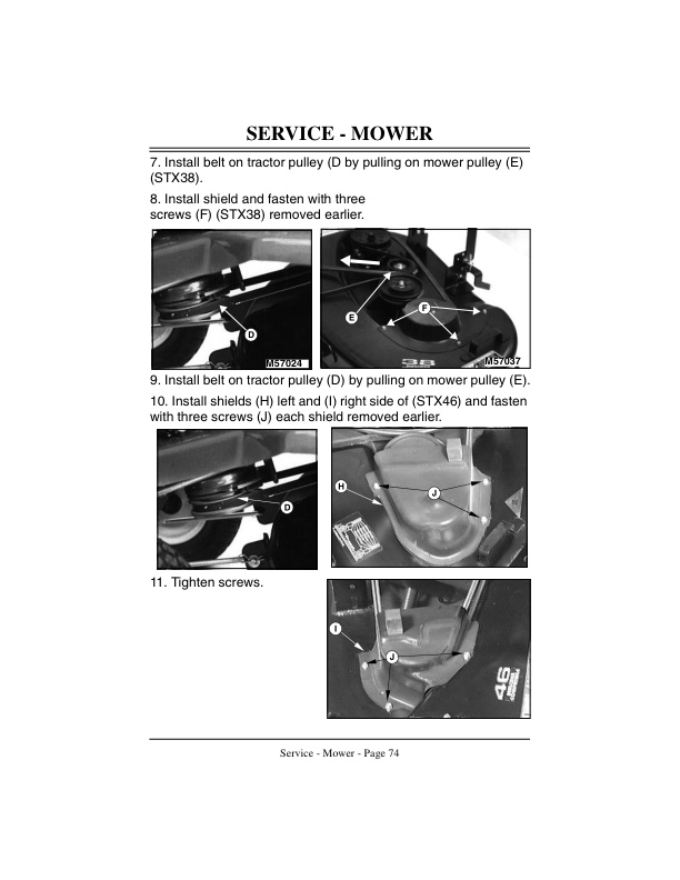 John Deere STX38 And STX46 Tractor Operator Manual OMM121093 3