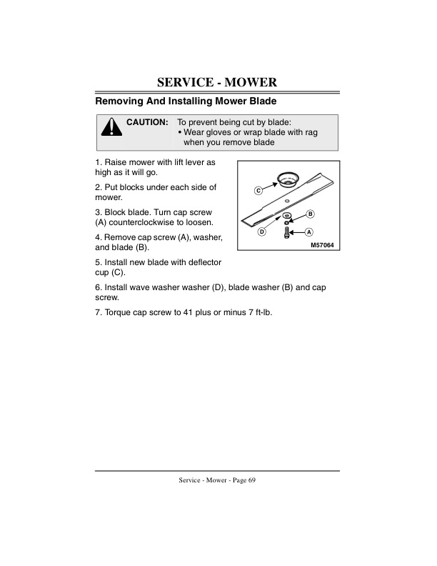 John Deere Stx38 Lawn Tractors Operator Manuals OMM119110 3