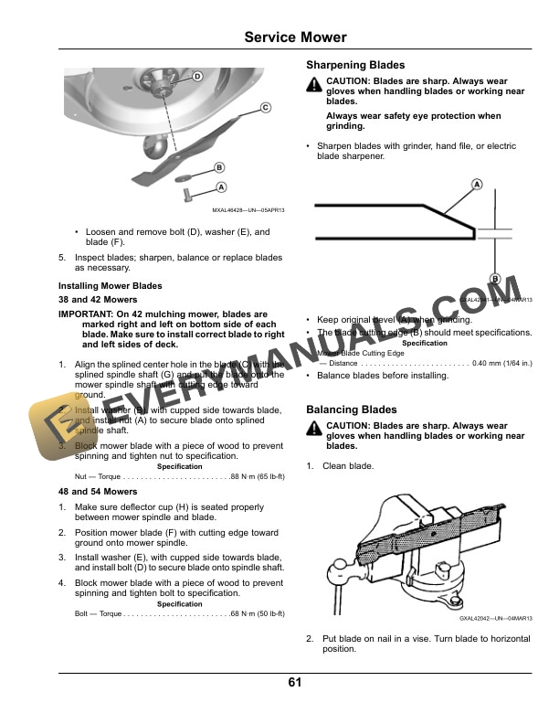 John Deere X300, X304, X310, X320, X324 and X360 Tractor Operator Manual OMM173266