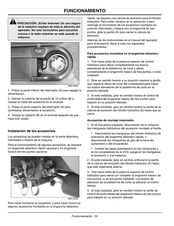 John Deere X495 Garden Tractors Operator Manual OMM150221 3